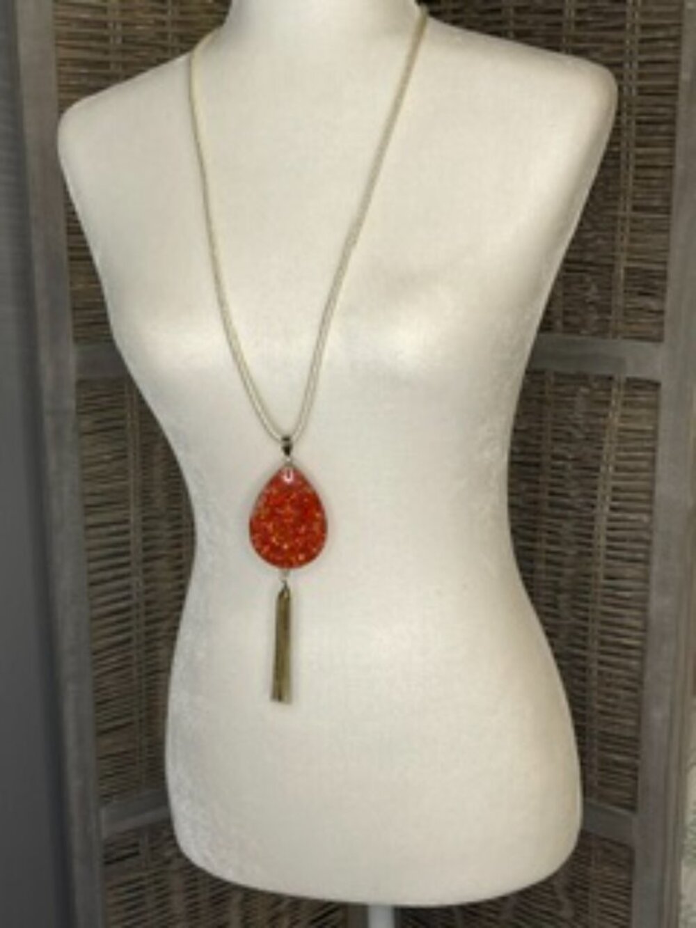 Funky and Fun  Necklace that is ready for Fall! (27)